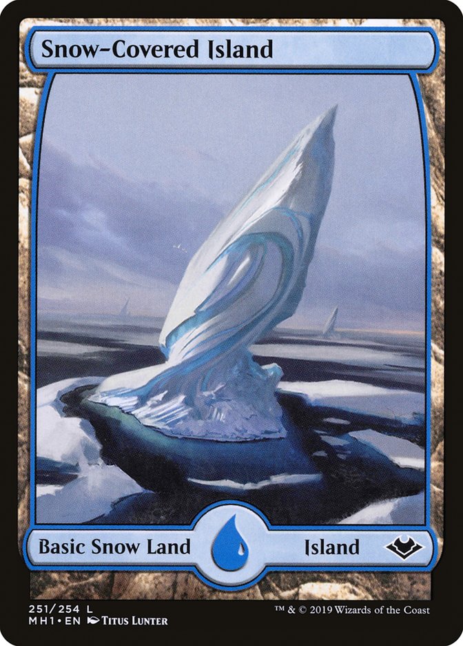 Snow-Covered Island [Modern Horizons] | Magic Magpie