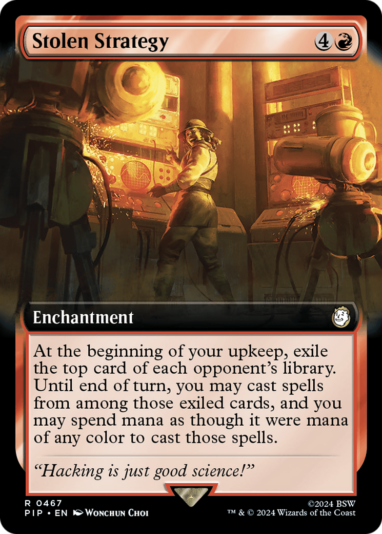 Stolen Strategy (Extended Art) [Fallout] | Magic Magpie
