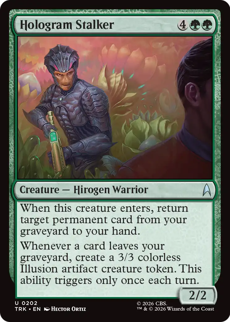 Hologram Stalker [Star Trek] | Magic Magpie