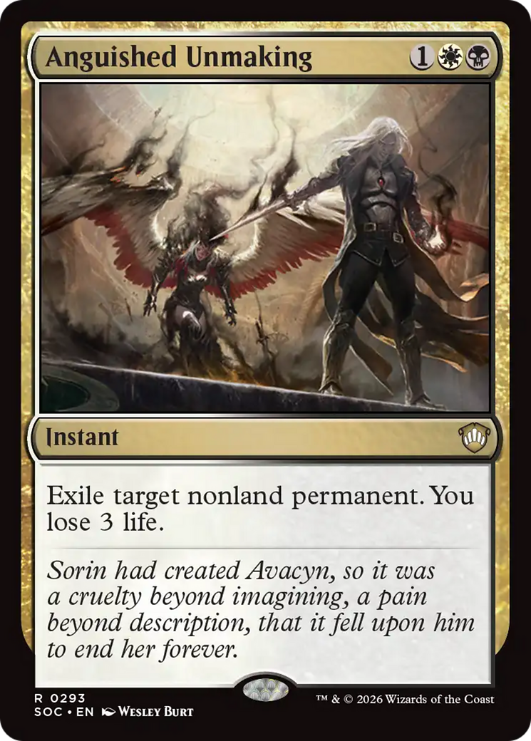 Anguished Unmaking [Secrets of Strixhaven Commander] | Magic Magpie