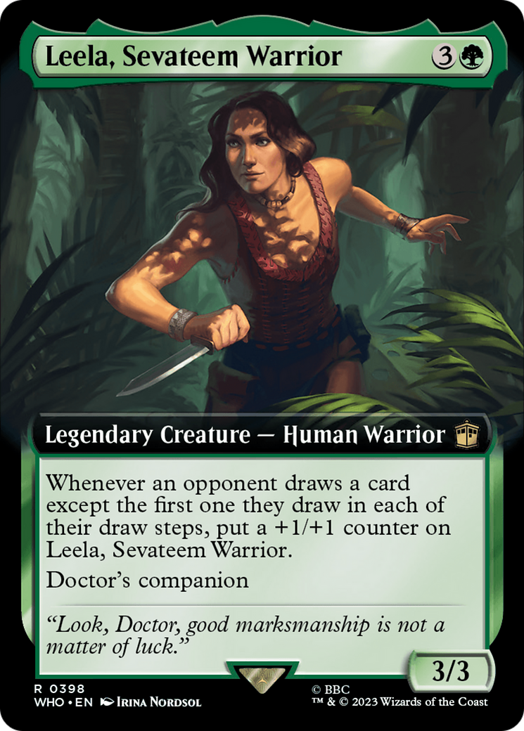Leela, Sevateem Warrior (Extended Art) [Doctor Who] | Magic Magpie