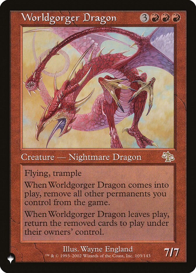 Worldgorger Dragon [The List] | Magic Magpie