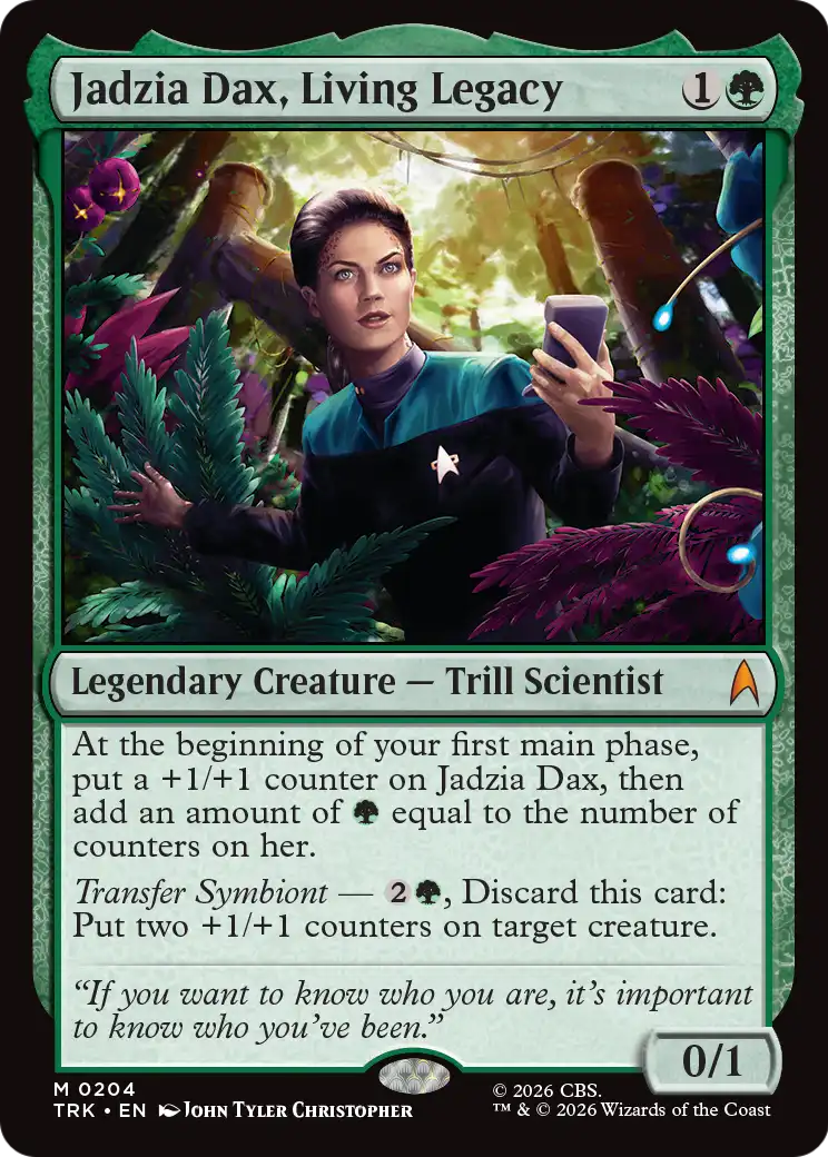 Jadzia Dax, Living Legacy [Star Trek] | Magic Magpie