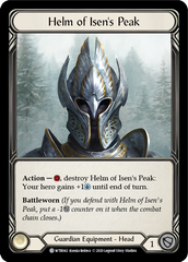 Helm of Isen's Peak [U-WTR042] (Welcome to Rathe Unlimited)  Unlimited Rainbow Foil | Magic Magpie