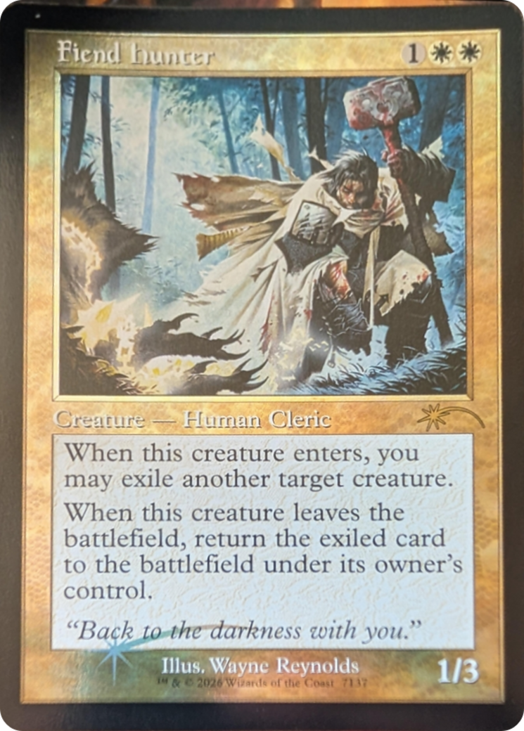 Fiend Hunter (Retro Frame) [Secret Lair Drop Series] | Magic Magpie