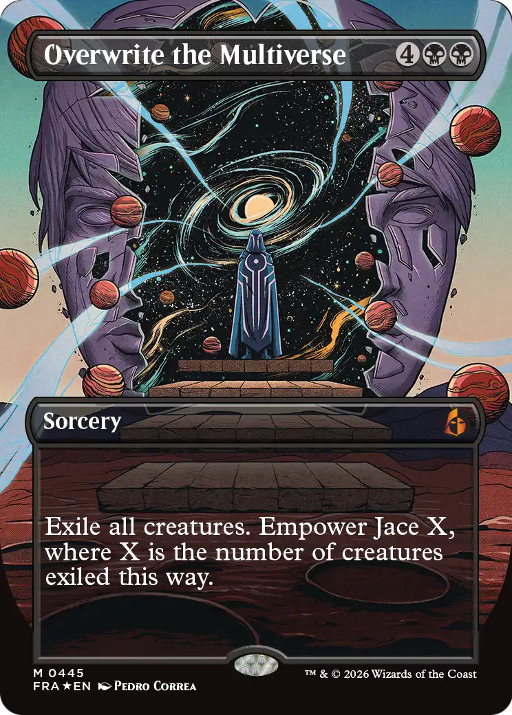 Overwrite the Multiverse (Borderless) [Reality Fracture] | Magic Magpie