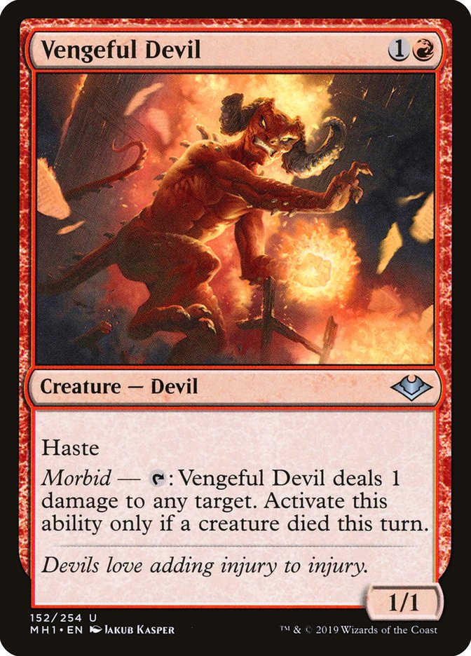 Vengeful Devil [Modern Horizons] | Magic Magpie