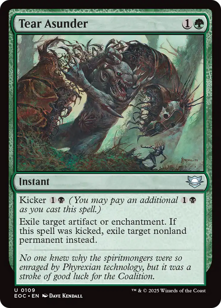 Tear Asunder [Edge of Eternities Commander] | Magic Magpie