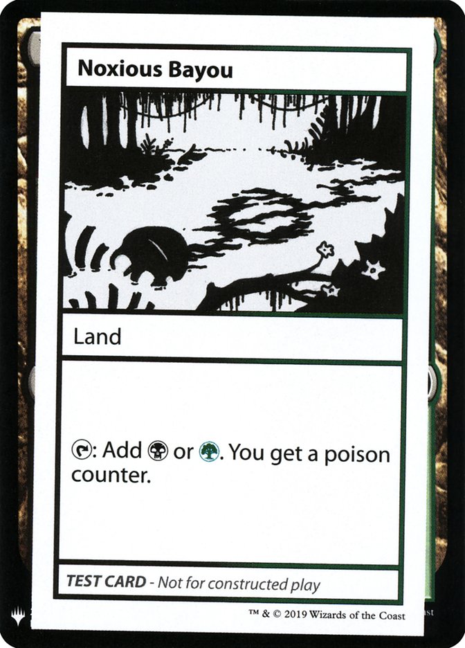 Noxious Bayou [Mystery Booster Playtest Cards] | Magic Magpie