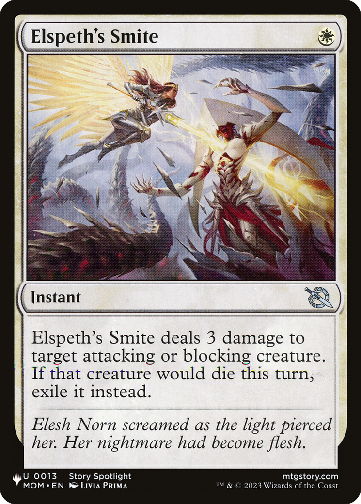 Elspeth's Smite [The List Reprints] | Magic Magpie