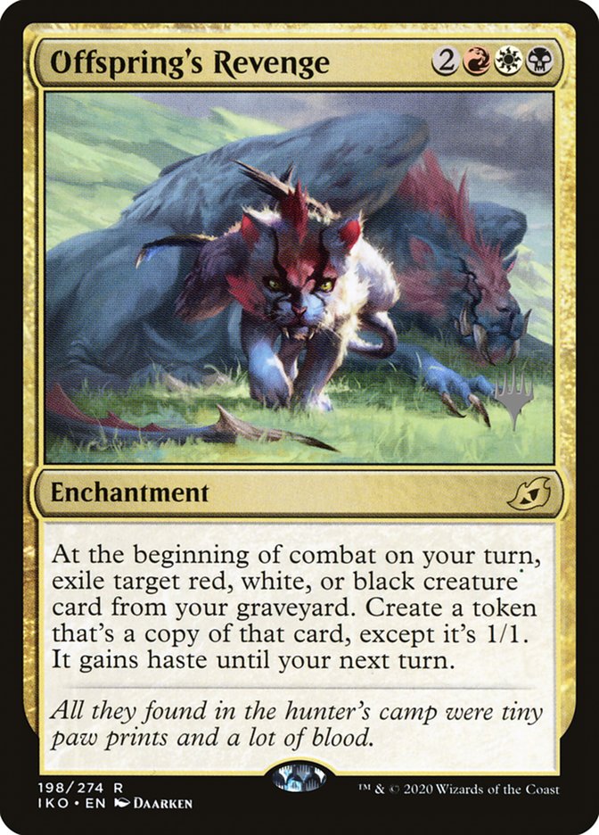 Offspring's Revenge (Promo Pack) [Ikoria: Lair of Behemoths Promos] | Magic Magpie