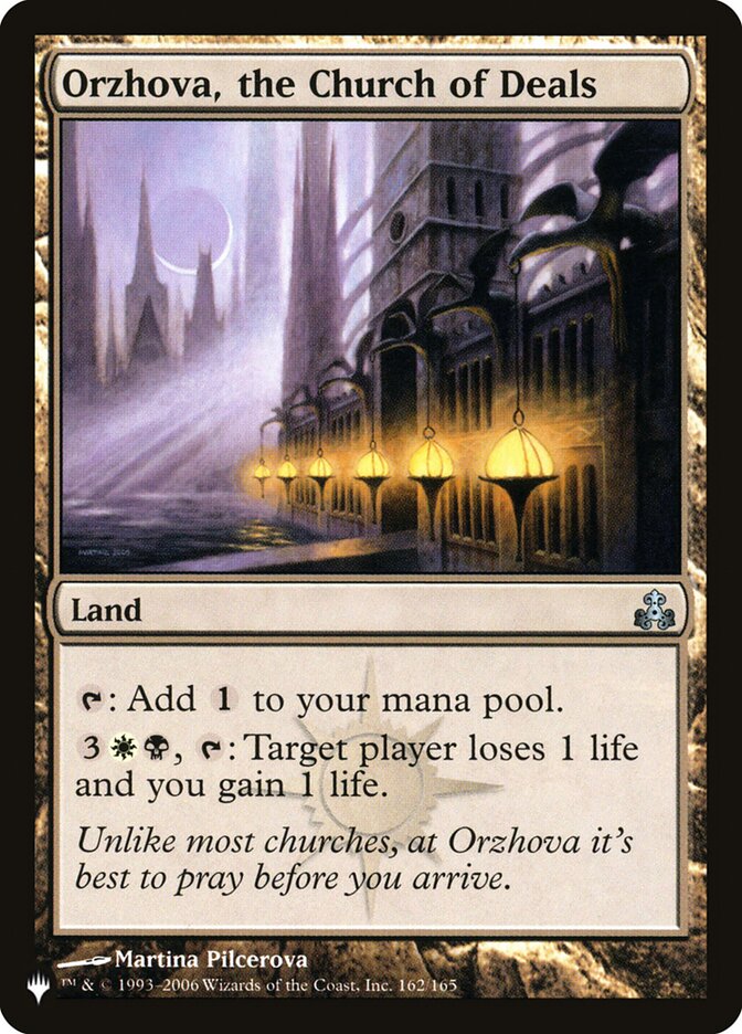 Orzhova, the Church of Deals [The List] | Magic Magpie