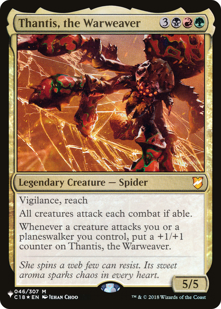 Thantis, the Warweaver [The List Reprints] | Magic Magpie