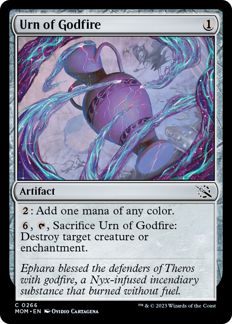 Urn of Godfire [March of the Machine] | Magic Magpie