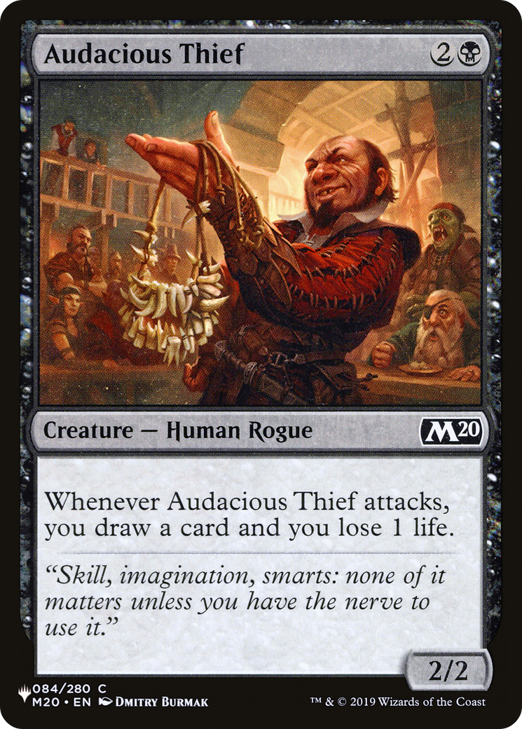 Audacious Thief [The List Reprints] | Magic Magpie