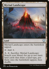 Myriad Landscape [Phyrexia: All Will Be One Commander] | Magic Magpie