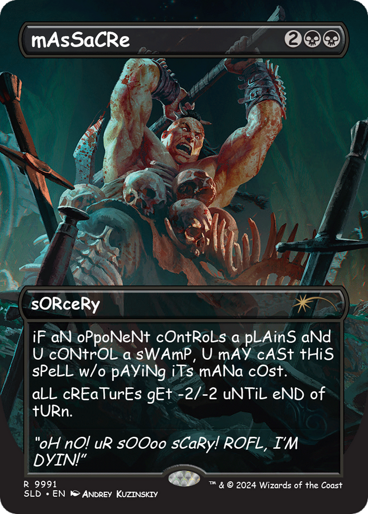 mAsSaCRe [Secret Lair Drop Series] | Magic Magpie