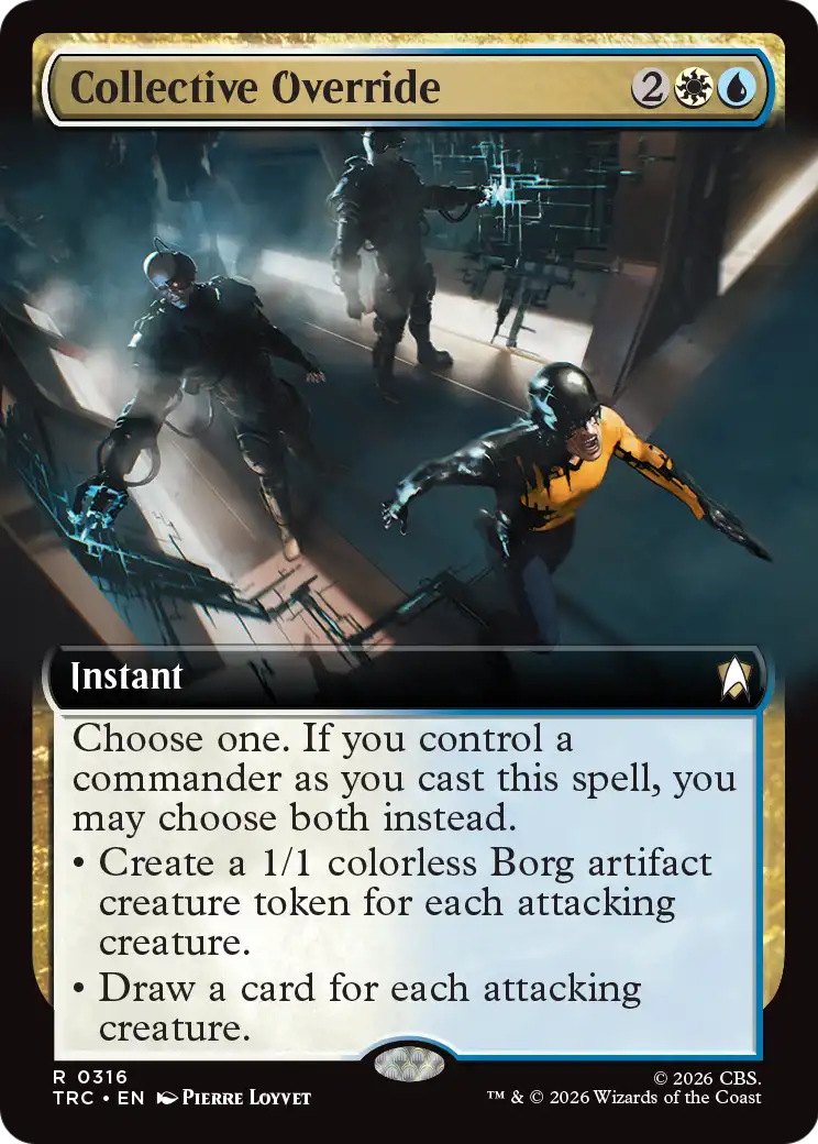 Collective Override (Extended Art) [Star Trek Commander] | Magic Magpie