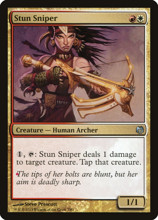 Stun Sniper [Duel Decks: Heroes vs. Monsters] | Magic Magpie