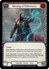 Blessing of Deliverance (Red) [U-WTR054] (Welcome to Rathe Unlimited)  Unlimited Rainbow Foil | Magic Magpie