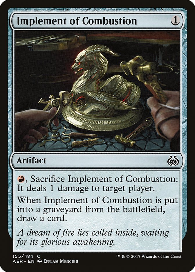 Implement of Combustion [Aether Revolt] | Magic Magpie