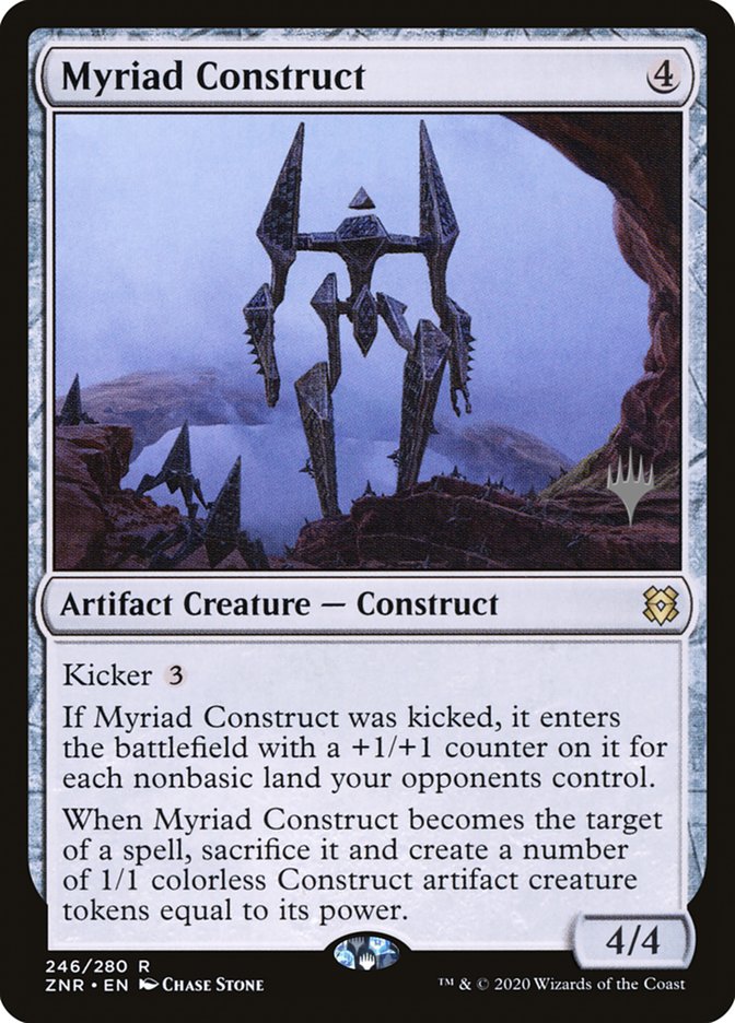 Myriad Construct (Promo Pack) [Zendikar Rising Promos] | Magic Magpie