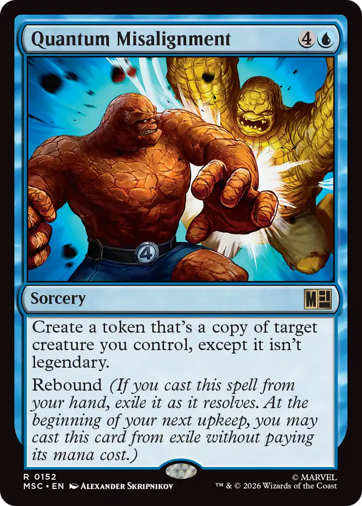 Quantum Misalignment (Surge Foil) [Marvel Super Heroes Commander] | Magic Magpie