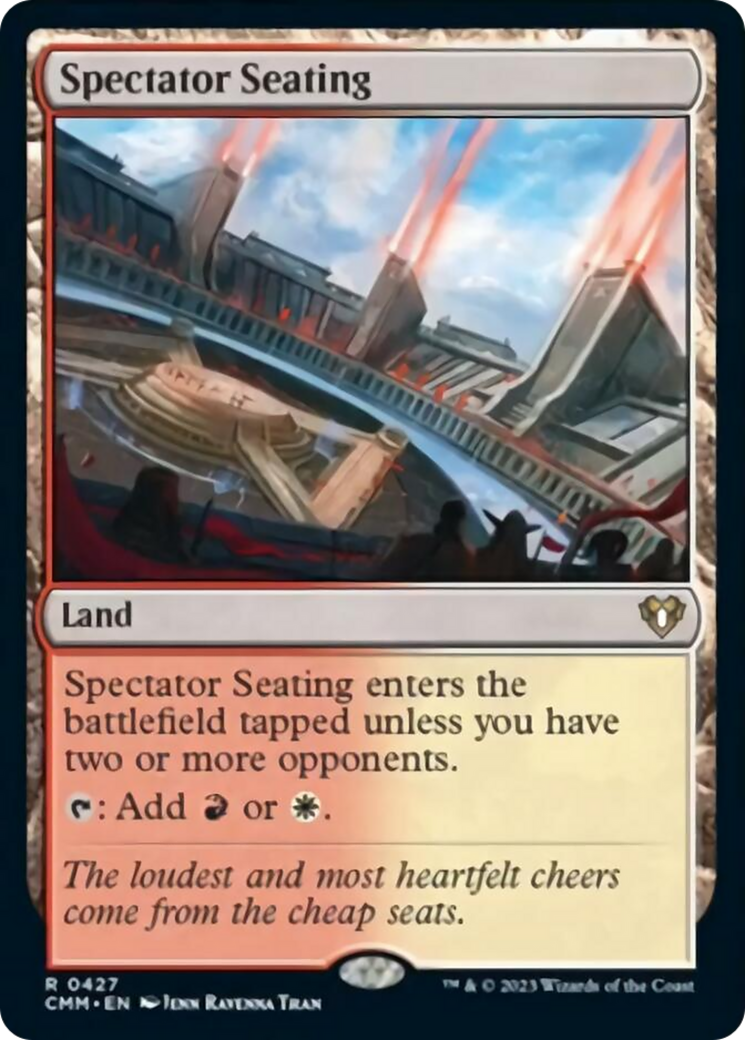 Spectator Seating [Commander Masters] | Magic Magpie