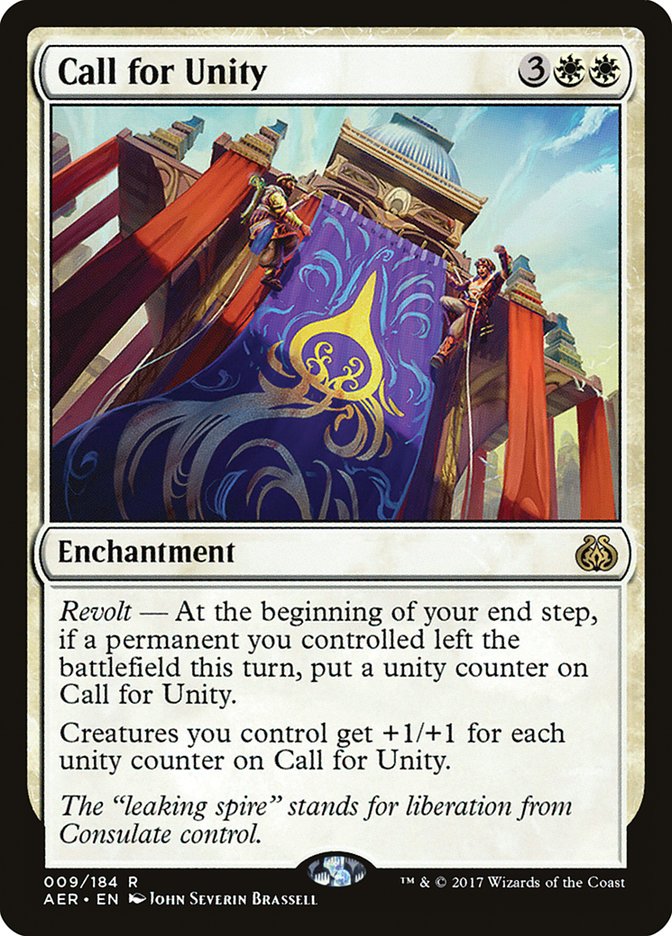 Call for Unity [Aether Revolt] | Magic Magpie