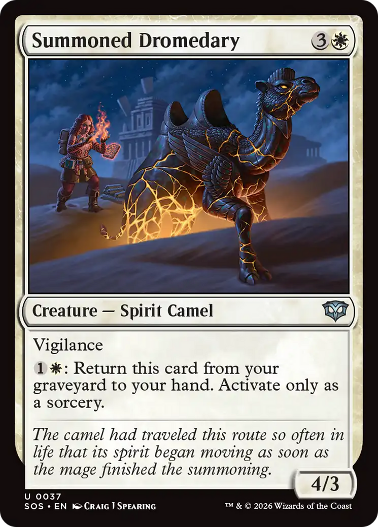 Summoned Dromedary [Secrets of Strixhaven] | Magic Magpie