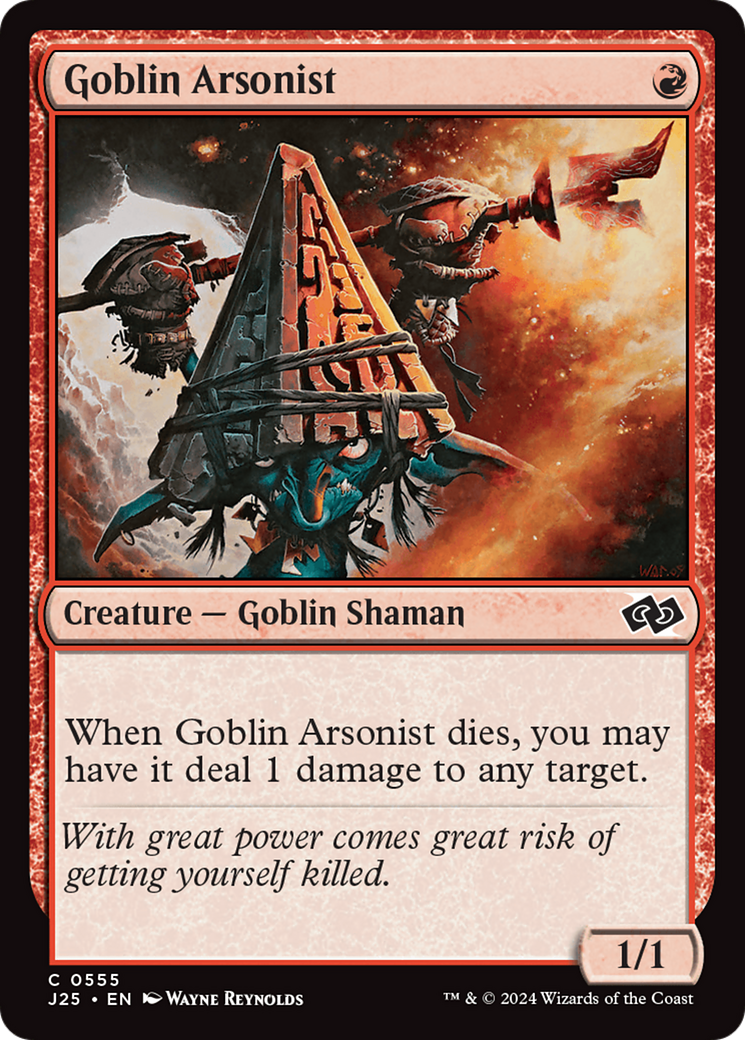 Goblin Arsonist [Foundations Jumpstart] | Magic Magpie