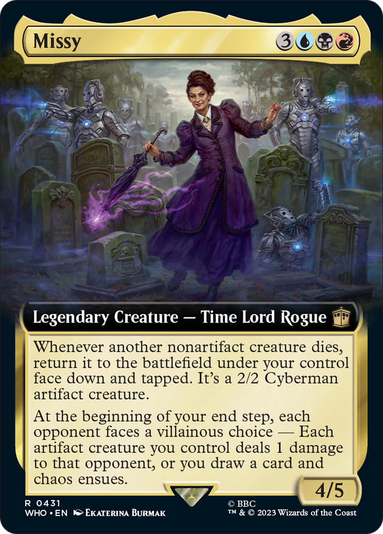 Missy (Extended Art) [Doctor Who] | Magic Magpie