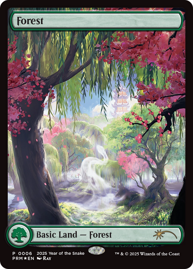 Forest (Year of the Snake 2025) [Standard Showdown Promos] | Magic Magpie