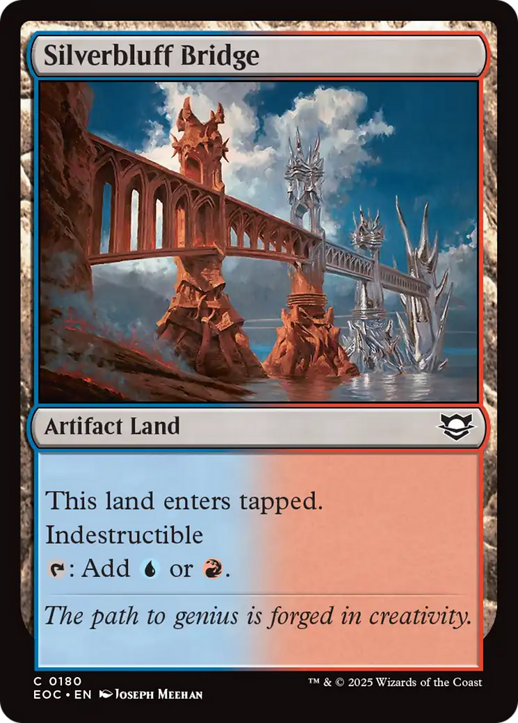 Silverbluff Bridge [Edge of Eternities Commander] | Magic Magpie