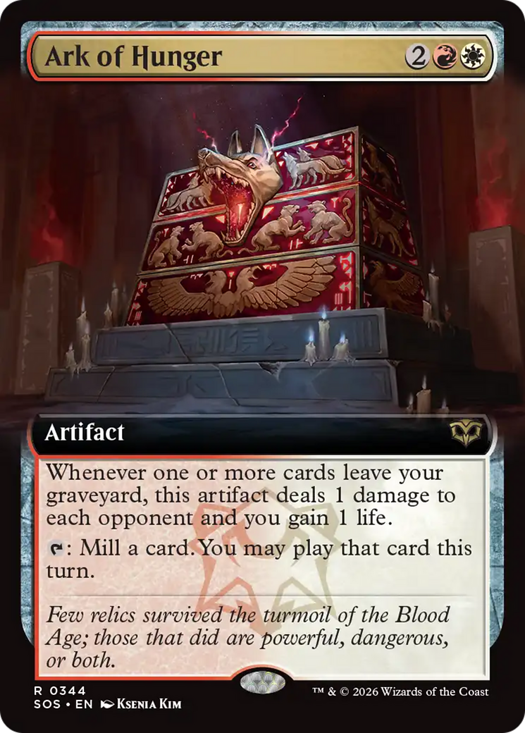 Ark of Hunger (Extended Art) [Secrets of Strixhaven] | Magic Magpie