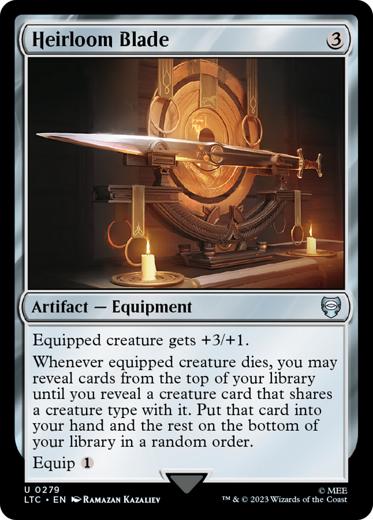 Heirloom Blade [The Lord of the Rings: Tales of Middle-Earth Commander] | Magic Magpie
