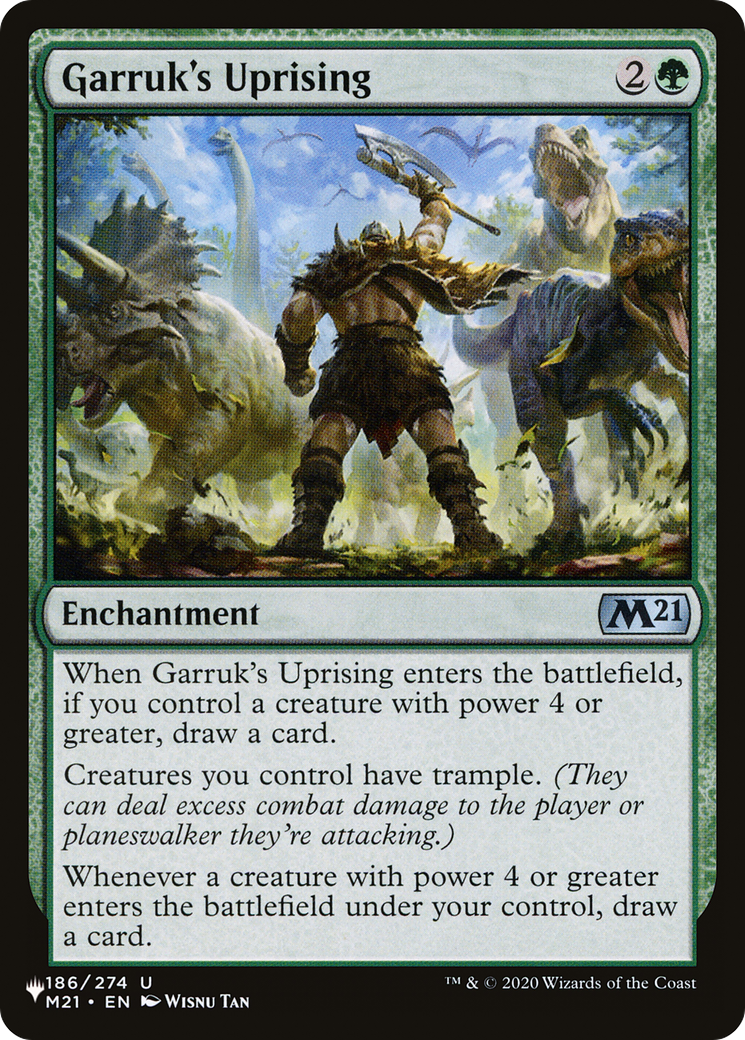 Garruk's Uprising [The List] | Magic Magpie