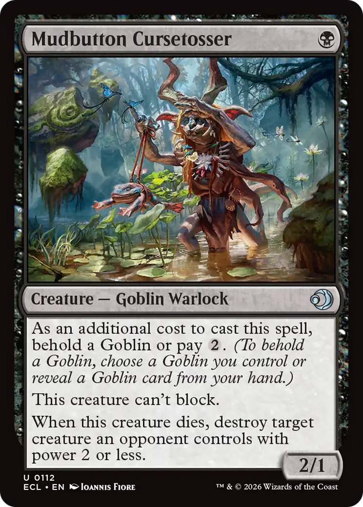 Mudbutton Cursetosser [Lorwyn Eclipsed] | Magic Magpie