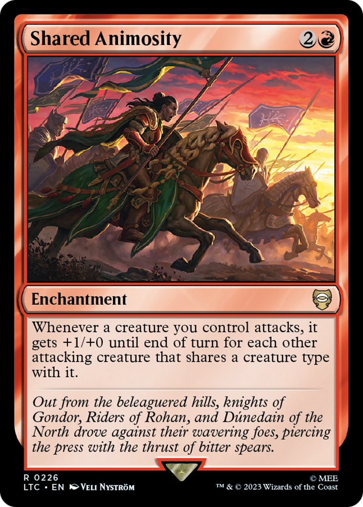 Shared Animosity [The Lord of the Rings: Tales of Middle-Earth Commander] | Magic Magpie