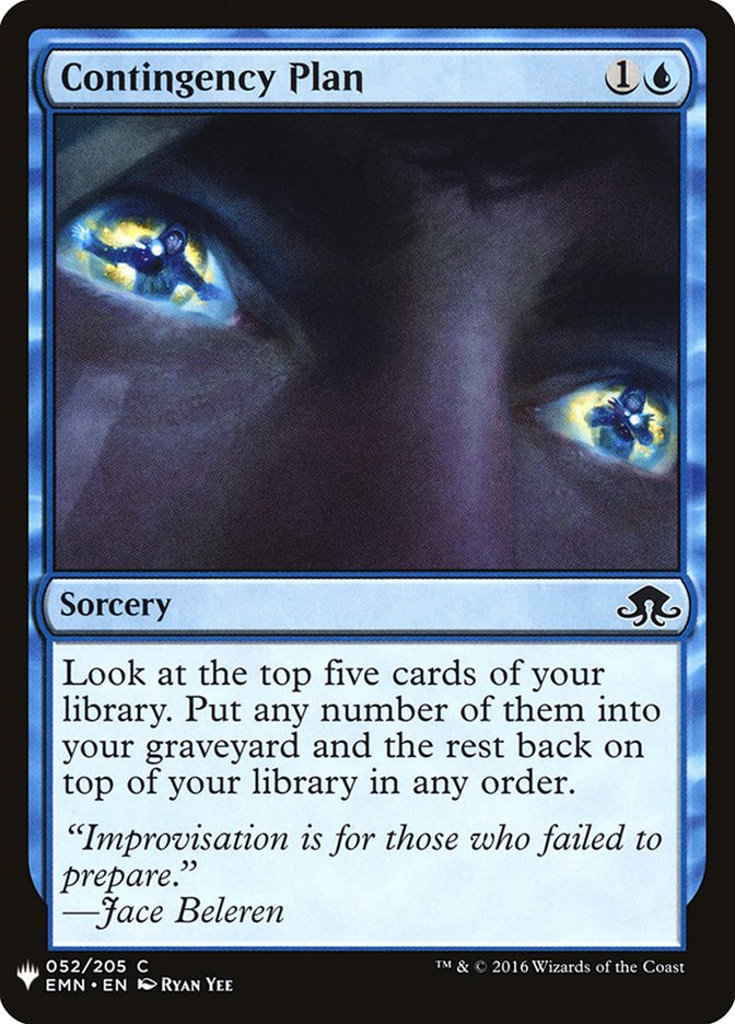 Contingency Plan [Mystery Booster] | Magic Magpie