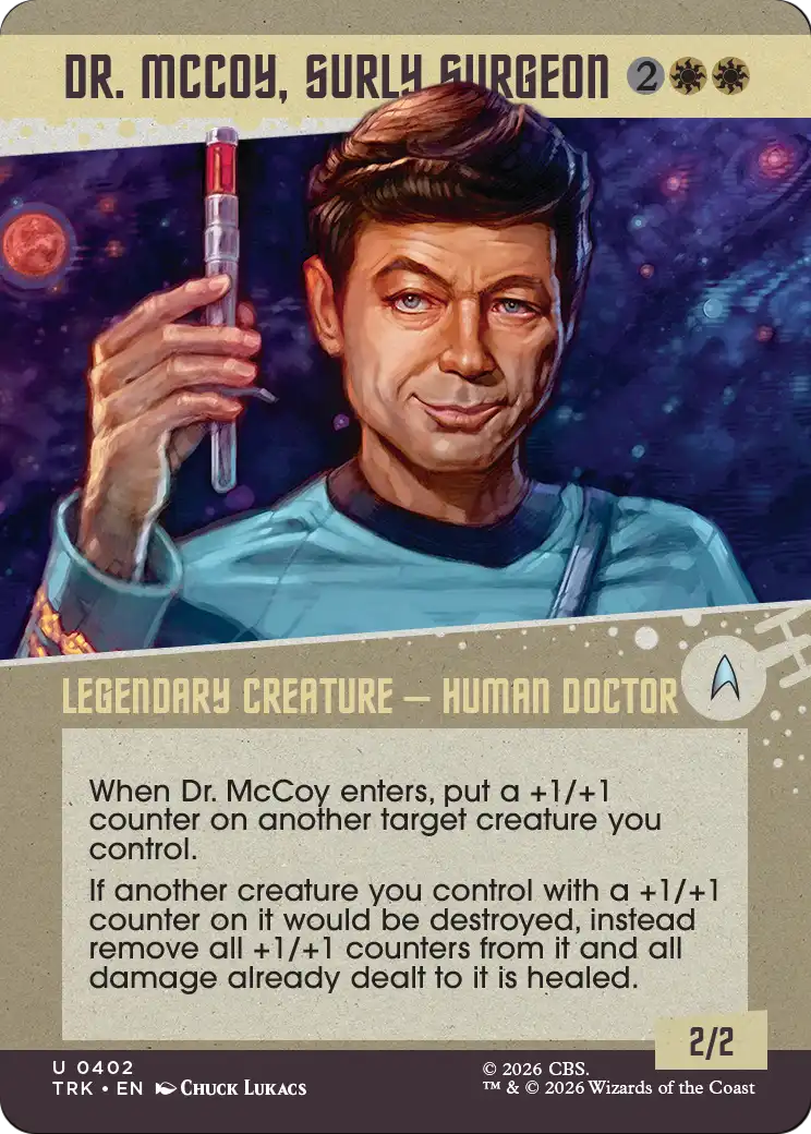 Dr. McCoy, Surly Surgeon (Showcase) [Star Trek] | Magic Magpie