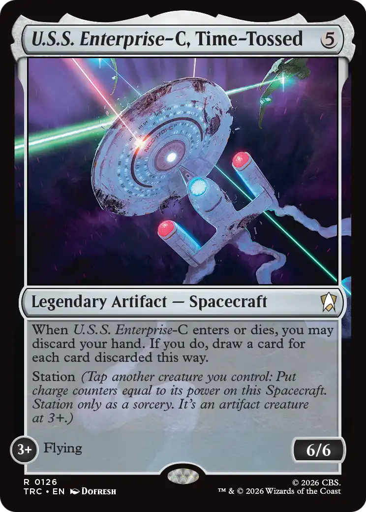 U.S.S. Enterprise-C, Time-Tossed [Star Trek Commander] | Magic Magpie