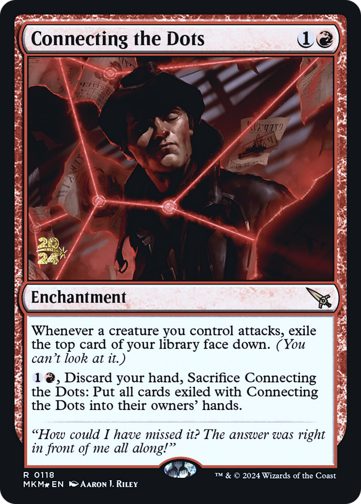 Connecting the Dots [Murders at Karlov Manor Prerelease Promos] | Magic Magpie