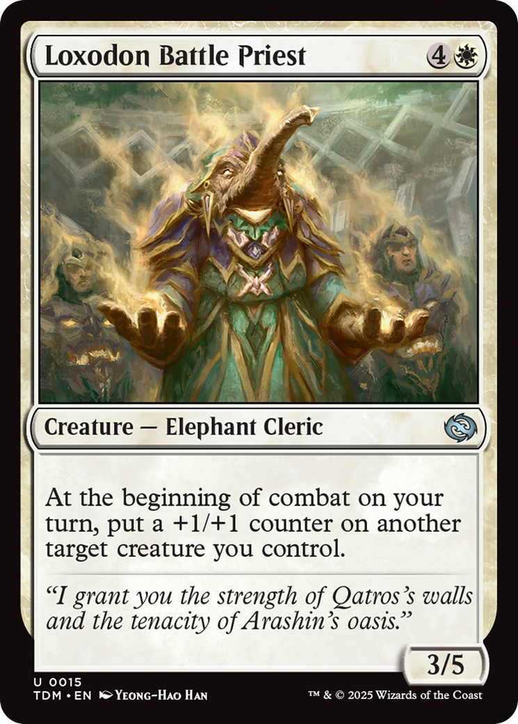Loxodon Battle Priest [Tarkir: Dragonstorm] | Magic Magpie