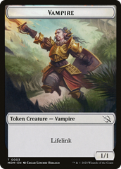 Vampire // Horse Double-Sided Token [The List] | Magic Magpie