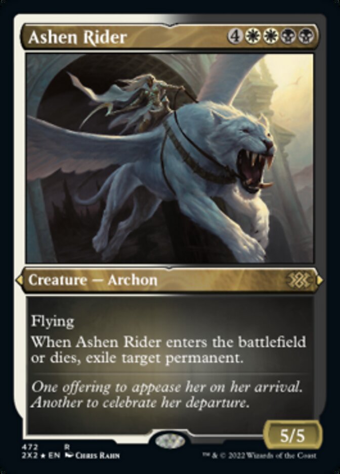 Ashen Rider (Foil Etched) [Double Masters 2022] | Magic Magpie