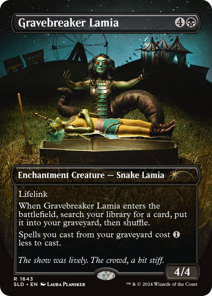 Gravebreaker Lamia (Rainbow Foil) [Secret Lair Drop Series] | Magic Magpie