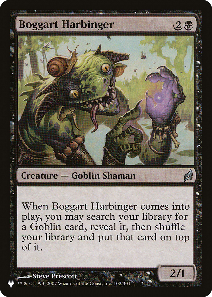 Boggart Harbinger [The List Reprints] | Magic Magpie