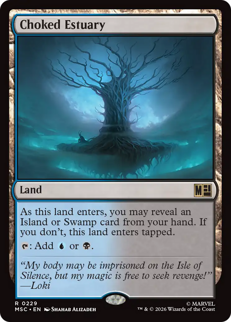 Choked Estuary [Marvel Super Heroes Commander] | Magic Magpie