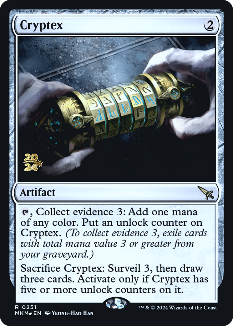 Cryptex [Murders at Karlov Manor Prerelease Promos] | Magic Magpie